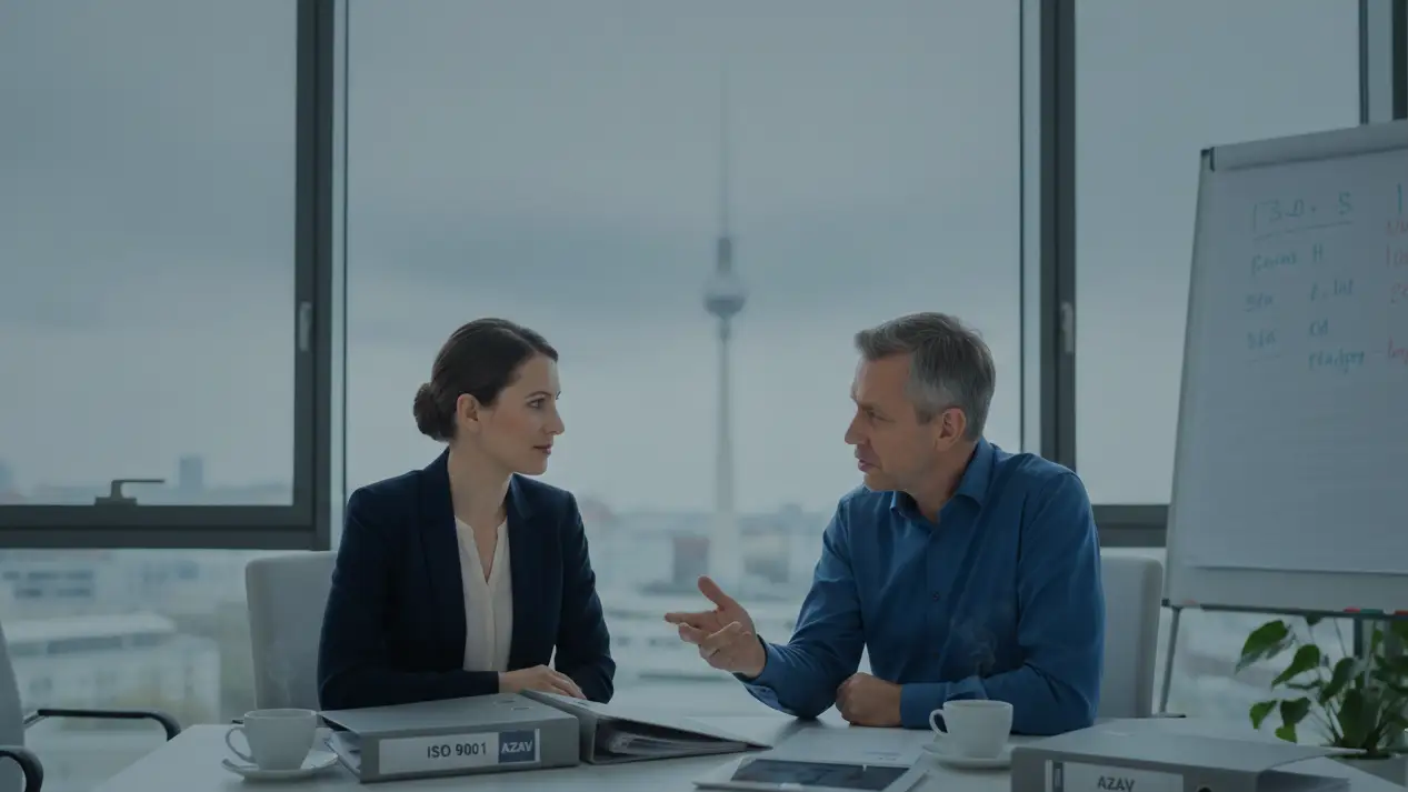 Auditteam im Gespräch
