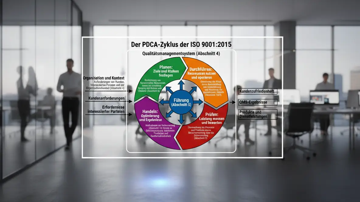 PDCA-Zyklus im Office